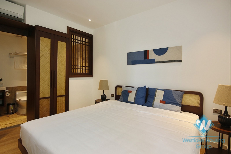 Two bedroom apartment for rent in the center of Hoan Kiem, Hanoi